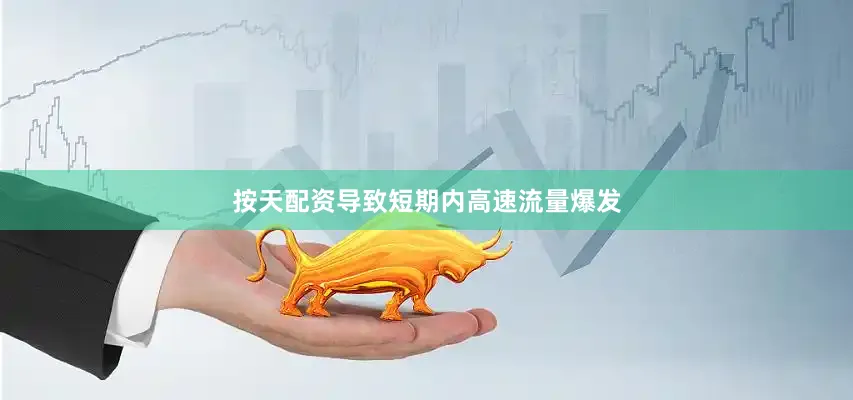 按天配资导致短期内高速流量爆发